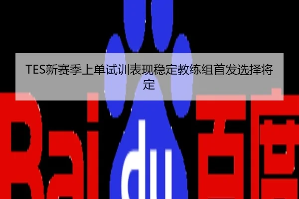 TES新赛季上单试训表现稳定教练组首发选择将定